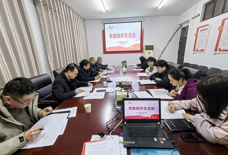中共中公交通監(jiān)理咨詢河南有限公司支部委員會(huì) 2024年專題組織生活會(huì)